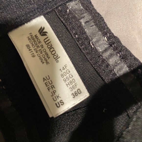 Wacoal multi-way black bra 36g - Picture 3 of 3